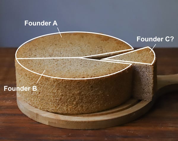 Founding a startup: How to Split Equity Among Co-founders?